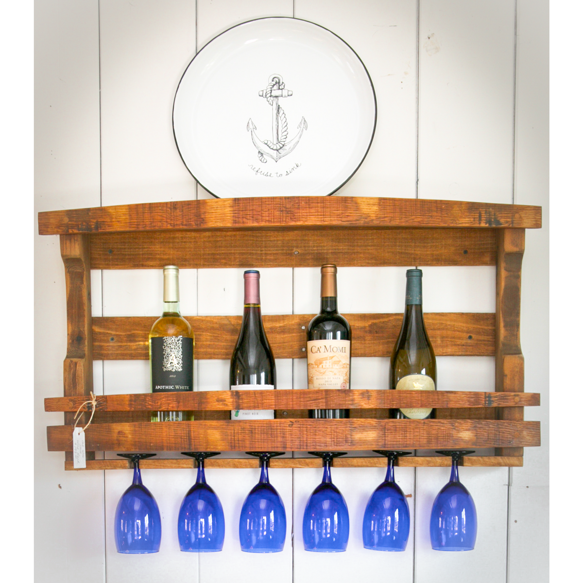 Napa Barrel 6 Bottle store Wine Rack