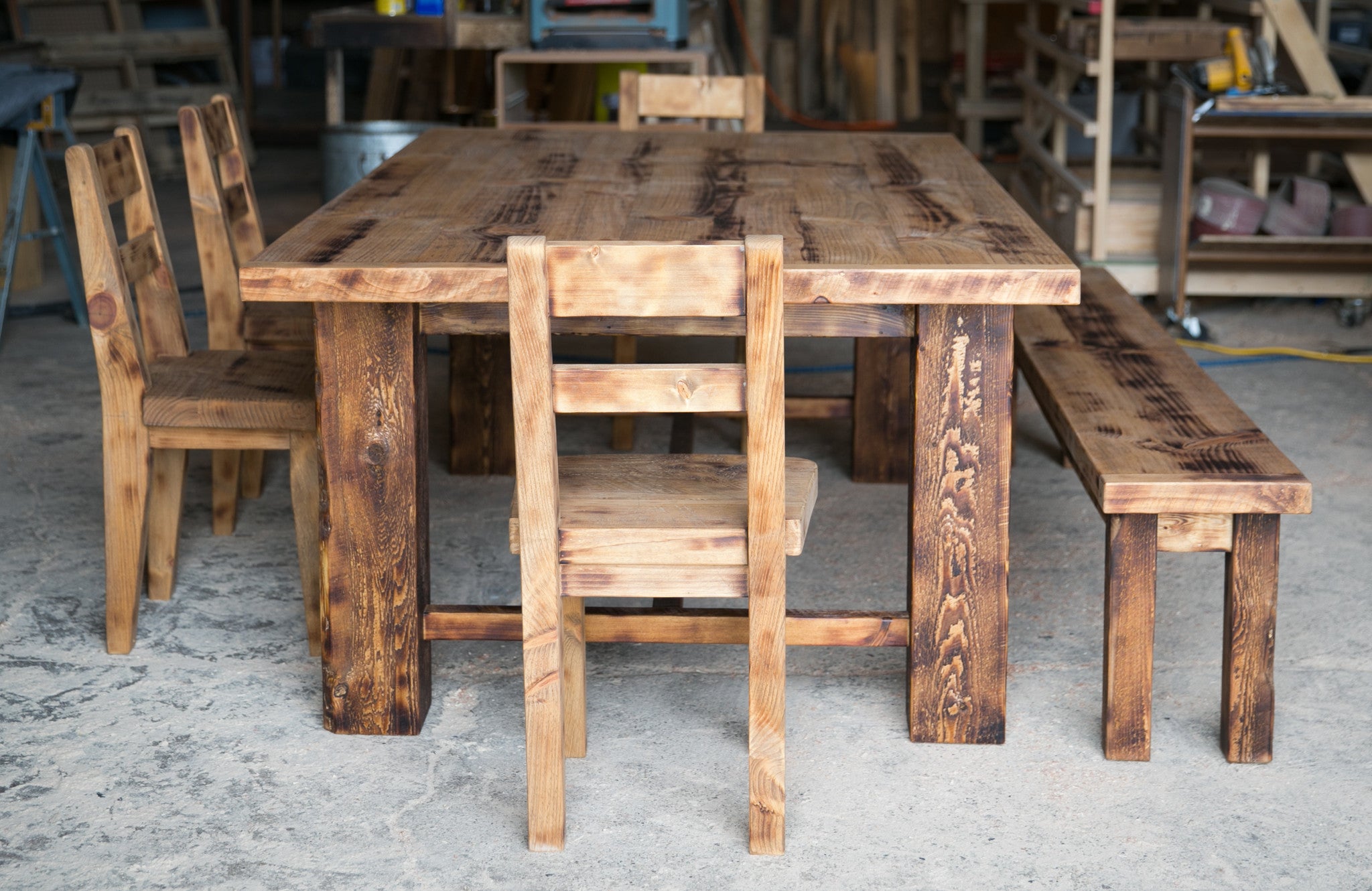 Sturgeon Rustic Table– Great Lakes Reclaimed